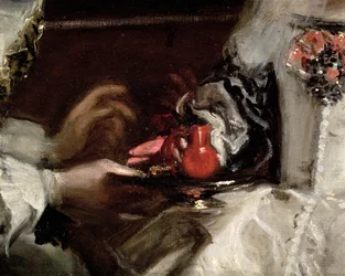 Die Brosche der Infantin Margarita Maria, aus Las Meninas (Detail)
